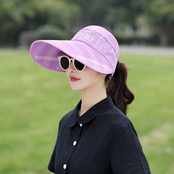 Γυναικείο καπέλο με μεγάλο γείσο διάφορα μοντέλα