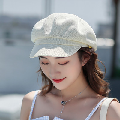Pălărie modernă de protecție solară pentru femei cu vizor