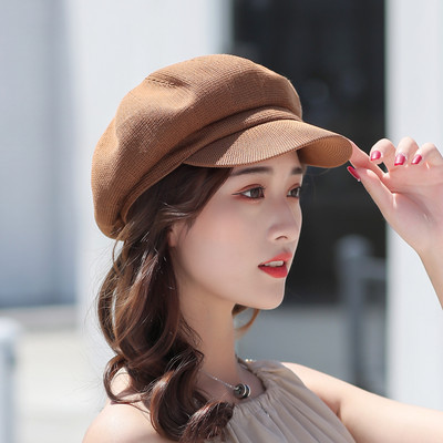 Pălărie modernă de protecție solară pentru femei cu vizor