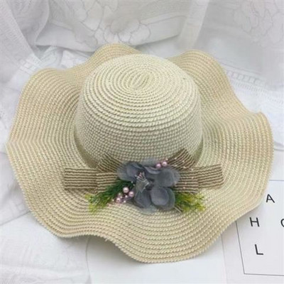 Palarie de plaja dama cu franjuri - mai multe modele