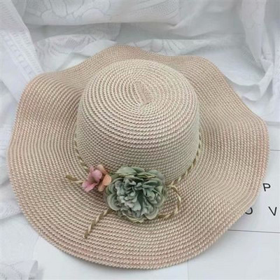 Palarie de plaja dama cu franjuri - mai multe modele