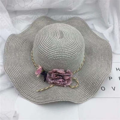 Palarie de plaja dama cu franjuri - mai multe modele