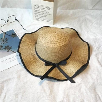 Palarie de plaja dama cu franjuri - mai multe modele