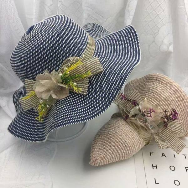 Palarie de plaja dama cu franjuri - mai multe modele