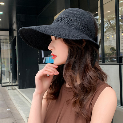 Μοντέρνο γυναικείο καπέλο με κορδέλα-δύο μοντέλα