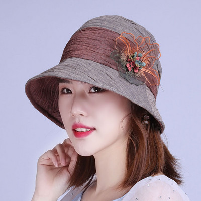 Νέο μοντέλο γυναικείο καπέλο με περιφέρια σε διάφορα χρώματα