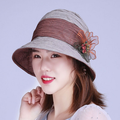 Νέο μοντέλο γυναικείο καπέλο με περιφέρια σε διάφορα χρώματα