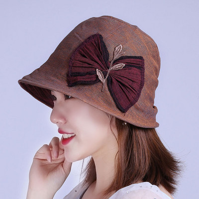 Νέο μοντέλο γυναικείο καπέλο με περιφέρια σε διάφορα χρώματα