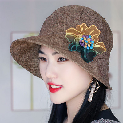 Νέο μοντέλο γυναικείο καπέλο με περιφέρια σε διάφορα χρώματα