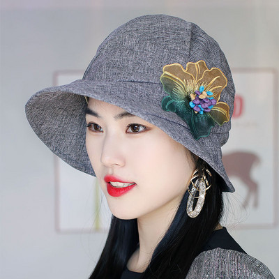 Νέο μοντέλο γυναικείο καπέλο με περιφέρια σε διάφορα χρώματα