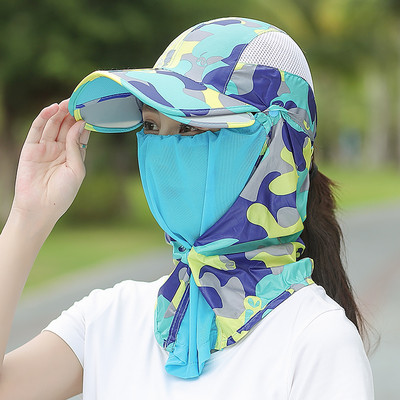 Pălărie modernă de protecție solară pentru femei în mai multe culori