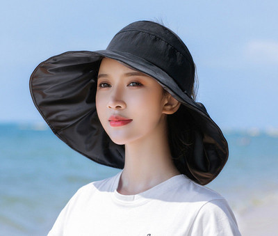 Γυναικείο αντηλιακό καπέλο με περιφέρια