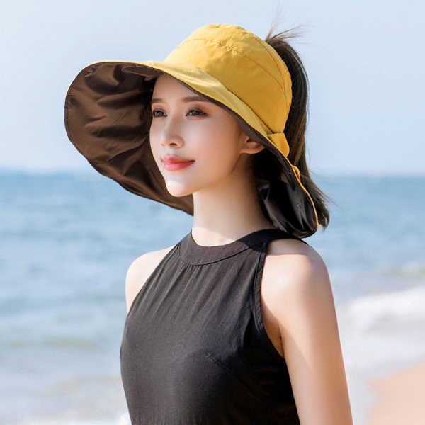 Γυναικείο αντηλιακό καπέλο με περιφέρια