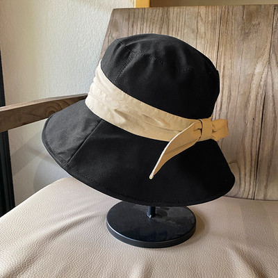 Γυναικείο καπέλο κατάλληλο για το καλοκαίρι με κορδέλα