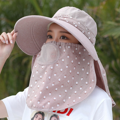 Palarie de dama cu franjuri si esarfa