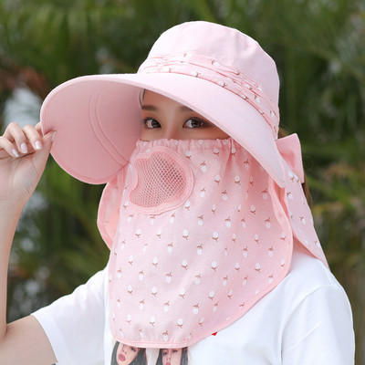 Palarie de dama cu franjuri si esarfa