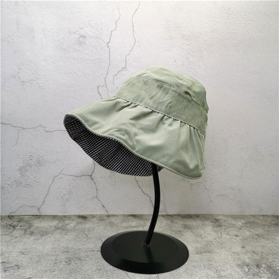 Γυναικείο αντηλιακό καπέλο με κορδόνια