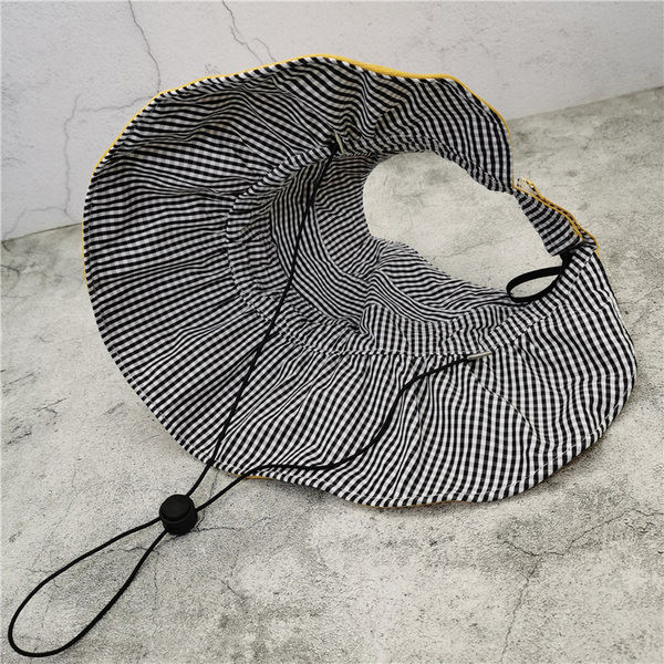 Γυναικείο αντηλιακό καπέλο με κορδόνια