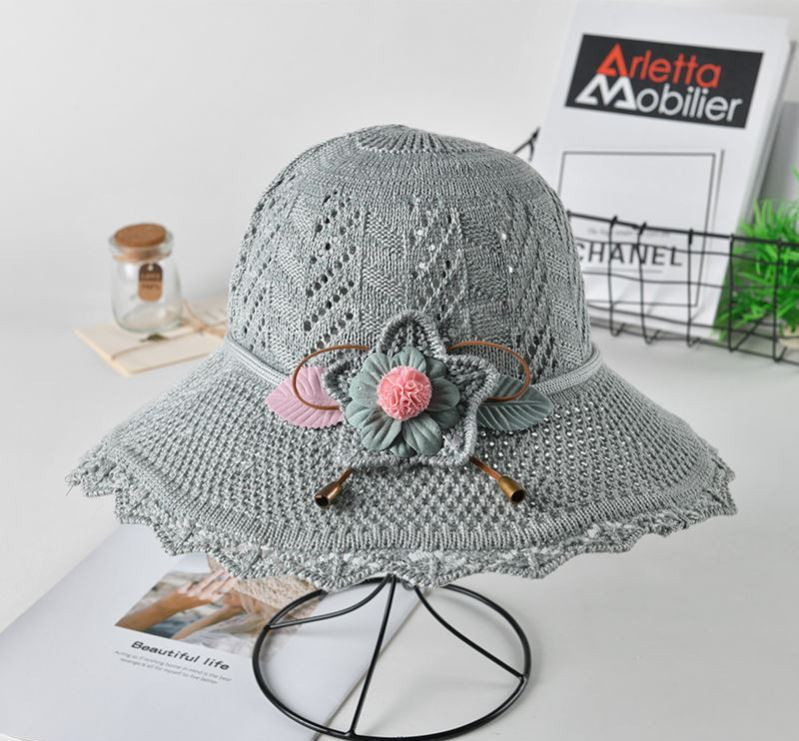Πλεκτό αντηλιακό καπέλο