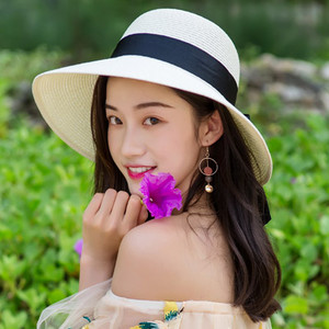 Ženski slamnati šešir za zaštitu od sunca - nekoliko modela