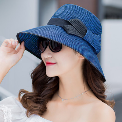 Ženski slamnati šešir za zaštitu od sunca - nekoliko modela