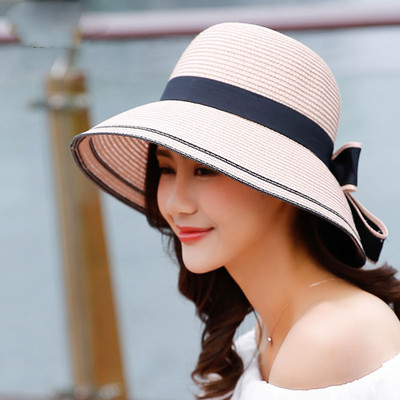 Ženski slamnati šešir za zaštitu od sunca - nekoliko modela