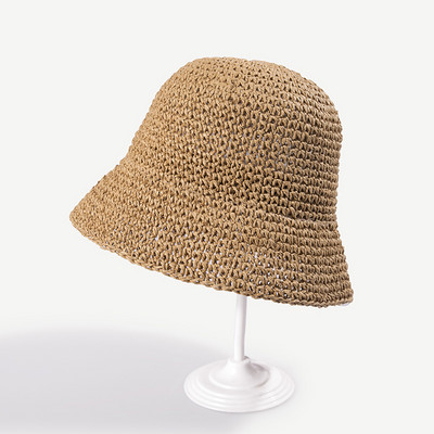 Αντηλιακό ψάθινο καπέλο για την παραλία