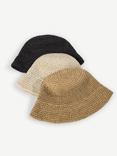 Αντηλιακό ψάθινο καπέλο για την παραλία