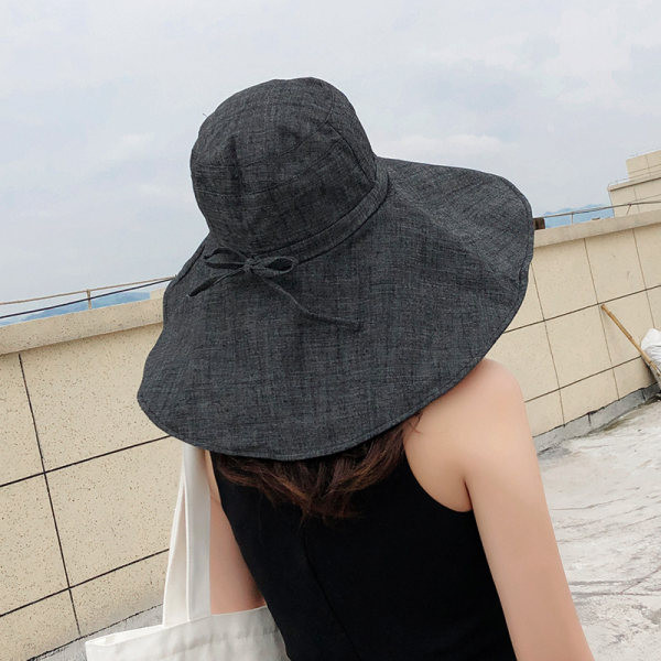 Μοντέρνο γυναικείο καπέλο σε διάφορα χρώματα - φαρδύ περιφέρια