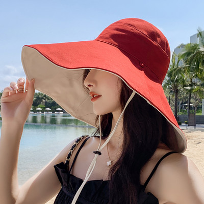 Γυναικείο καπέλο νέο μοντέλο με περιφέρια κατάλληλο για το καλοκαίρι
