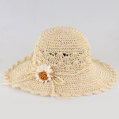 Pălărie de paie pentru femei pentru vară - mai multe modele