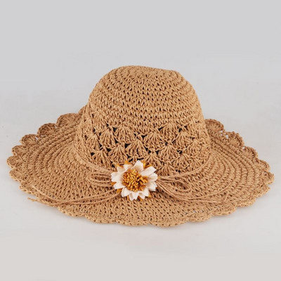 Pălărie de paie pentru femei pentru vară - mai multe modele