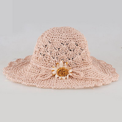 Pălărie de paie pentru femei pentru vară - mai multe modele