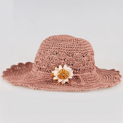 Pălărie de paie pentru femei pentru vară - mai multe modele