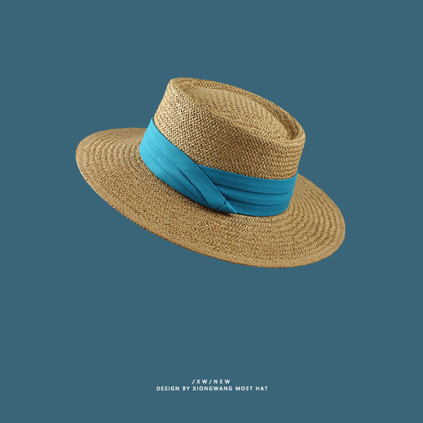 Καλοκαιρινό ψάθινο καπέλο για γυναίκες