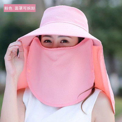 Νέο μοντέλο γυναικείο καπέλο με γείσο και κασκόλ - κατάλληλο για το καλοκαίρι