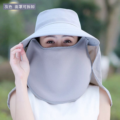 Νέο μοντέλο γυναικείο καπέλο με γείσο και κασκόλ - κατάλληλο για το καλοκαίρι