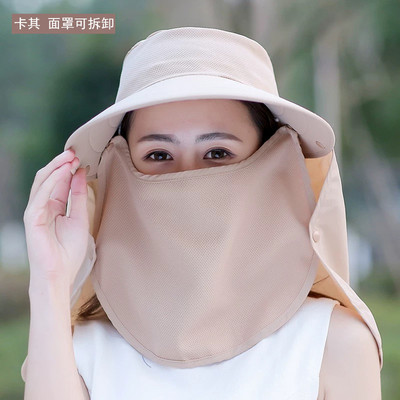 Νέο μοντέλο γυναικείο καπέλο με γείσο και κασκόλ - κατάλληλο για το καλοκαίρι