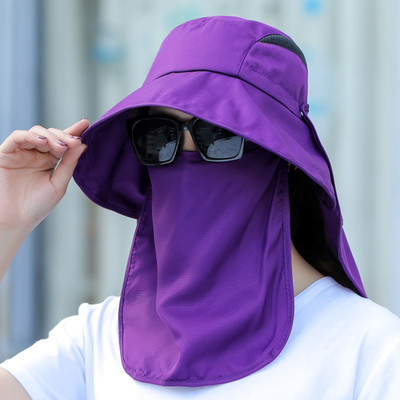 Νέο μοντέλο γυναικείο καπέλο με γείσο και κασκόλ - κατάλληλο για το καλοκαίρι