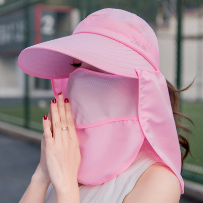 Γυναικείο καπέλο με γείσο και κασκόλ