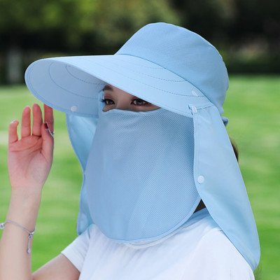 Γυναικείο καπέλο με γείσο και κασκόλ