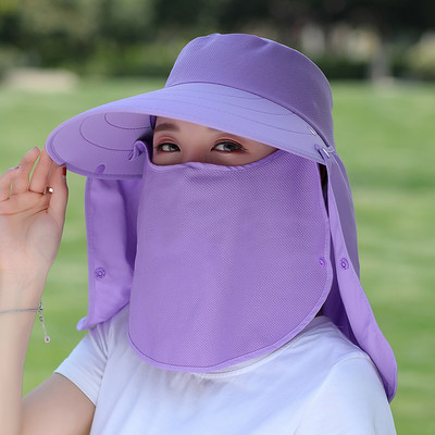 Γυναικείο καπέλο με γείσο και κασκόλ