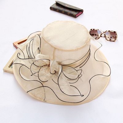 Γυναικείο καπέλο παραλίας με περιφέρια - διάφορα μοντέλα