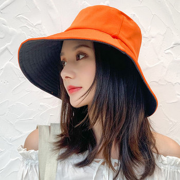 Γυναικείο καπέλο με περιφέρια σε διαφορετικά χρώματα