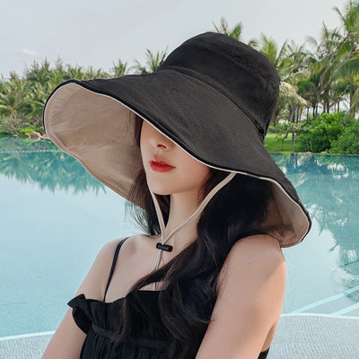 Γυναικείο casual καπέλο με κρόσσια και κορδόνια και διάφορα χρώματα