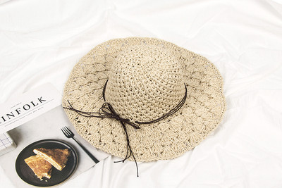 Ψάθινο καπέλο για γυναίκες