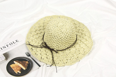 Ψάθινο καπέλο για γυναίκες