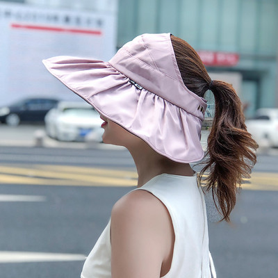 Γυναικείο αντηλιακό καπέλο κατάλληλο για την παραλία