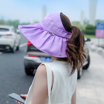 Γυναικείο αντηλιακό καπέλο κατάλληλο για την παραλία