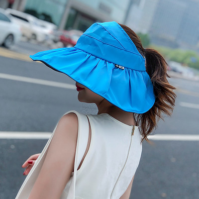 Γυναικείο αντηλιακό καπέλο κατάλληλο για την παραλία